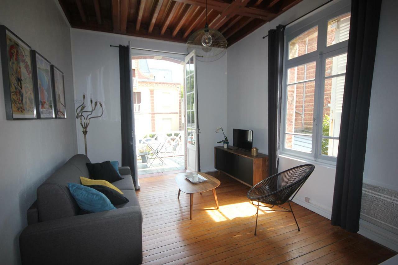 Апартаменты Studio + Terrasse Centre-Ville Villers Sur Mer Экстерьер фото